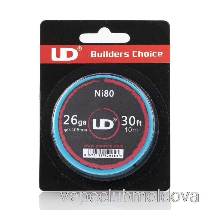 Kit Vape Pod Ud Youde Resistance Wire 26 Ga - Nichrome 80